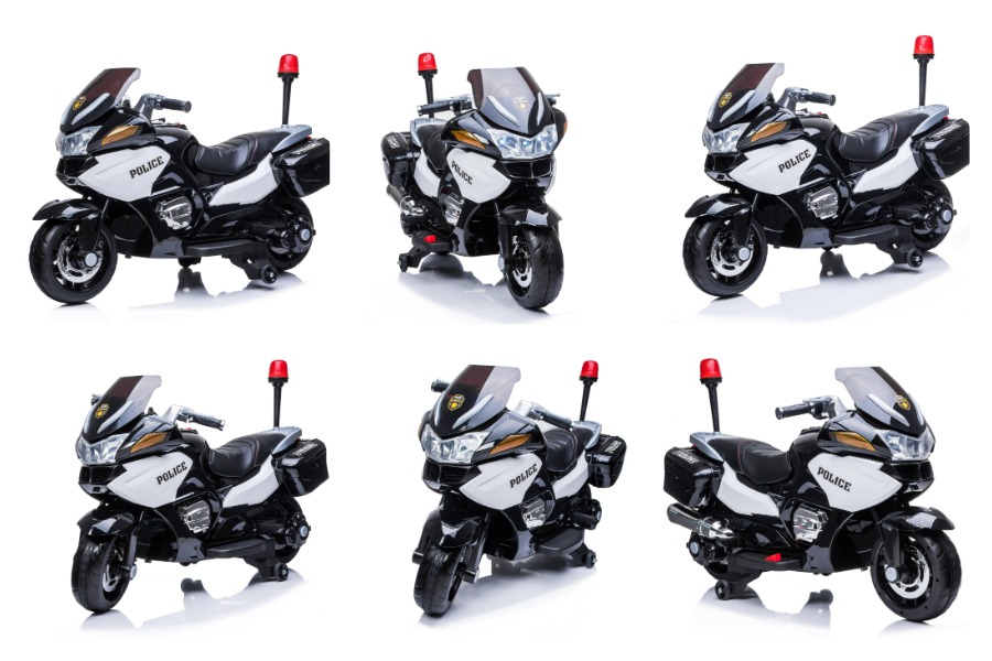 12V &24V police motorcycle for kids